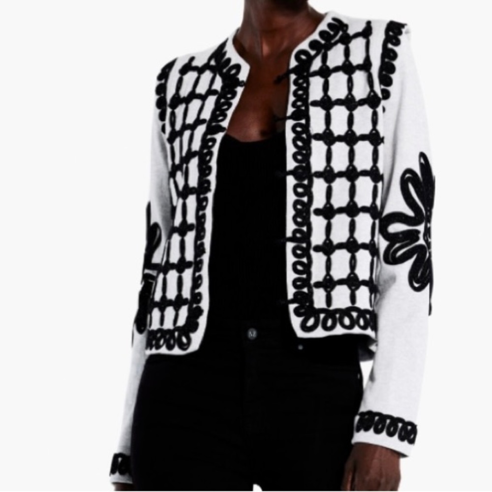 Soutache Knit Jacket   NIC & ZOE